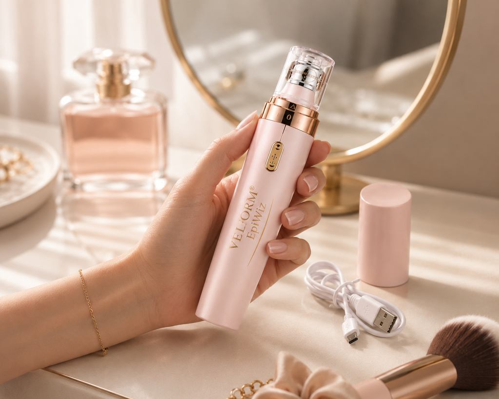 EpilWiz™ | Depiladora Facial Portátil para Mujer